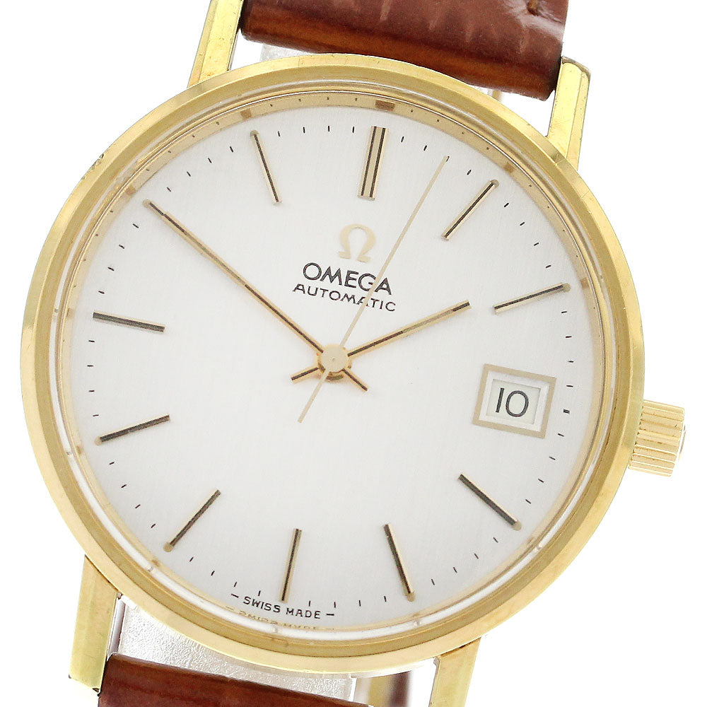 OMEGA 166.0202 Round Date Cal.1012 Silver Dial Automatic Men's Watch_894060