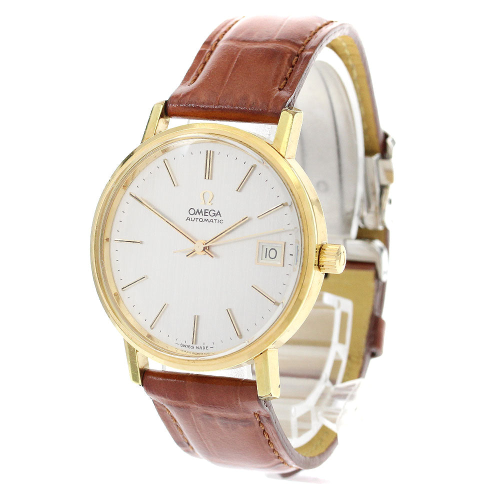 OMEGA 166.0202 Round Date Cal.1012 Silver Dial Automatic Men's Watch_894060