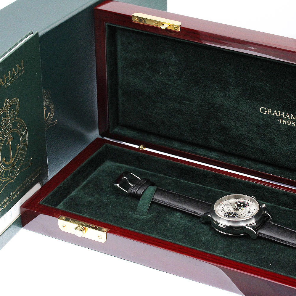 GRAHAM Silver stone 2SIAS Chronograph Silver Dial Automatic Men's Watch_894061