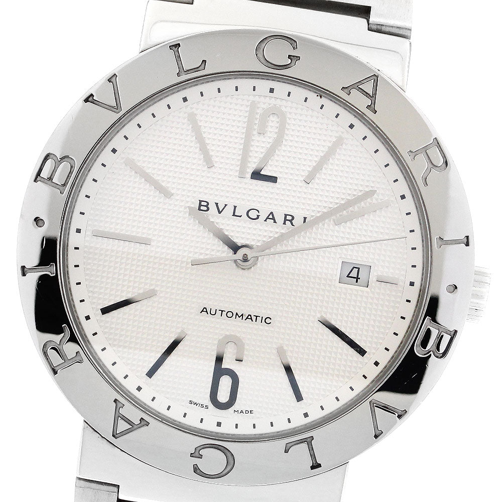 BVLGARI BVLGARIBVLGARI BB42SSAUTO Date Silver Dial Automatic Men's Watch_894077