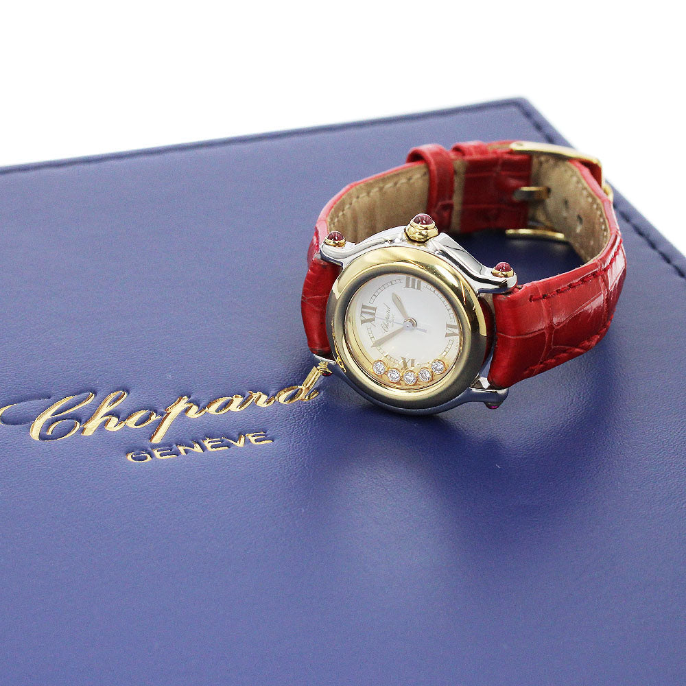Chopard Happy sports 27/8246-21 5PDiamond white Dial Quartz Ladies Watch_894123