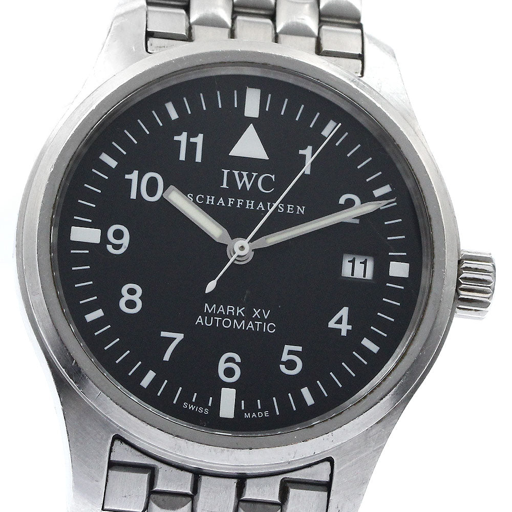 IWC SCHAFFHAUSEN Pilot watch Mark XV IW325307 Date Automatic Men's Watch_894149