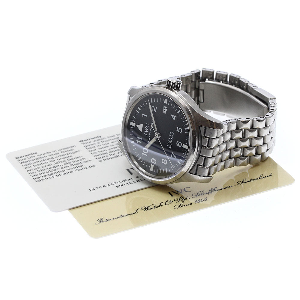 IWC SCHAFFHAUSEN Pilot watch Mark XV IW325307 Date Automatic Men's Watch_894149