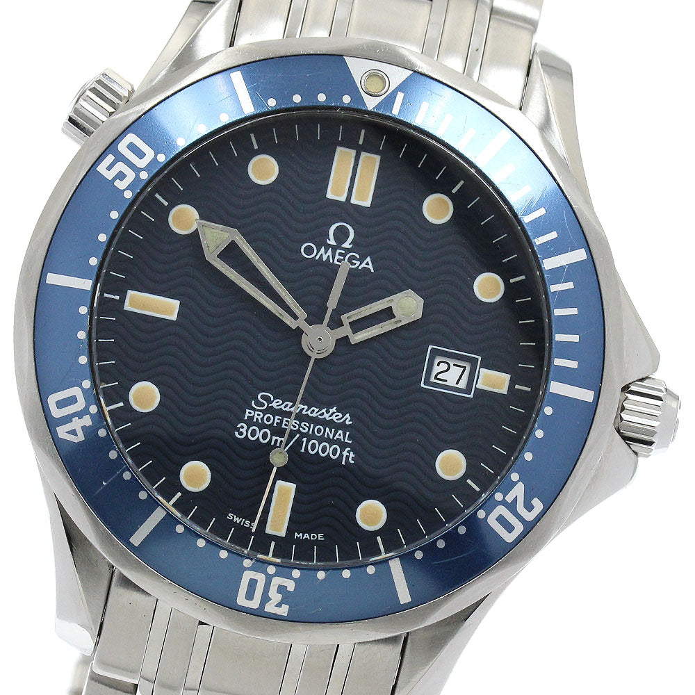 OMEGA Seamaster 300 2541.80 Date Navy Dial Quartz Men's Watch_894179