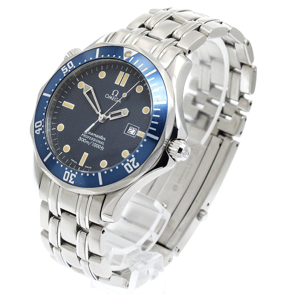 OMEGA Seamaster 300 2541.80 Date Navy Dial Quartz Men's Watch_894179