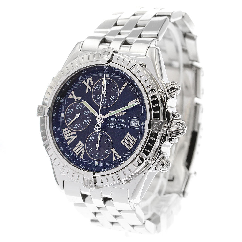 BREITLING Crosswind A13355 Date Chronograph black Dial Automatic Men's Watch_894208