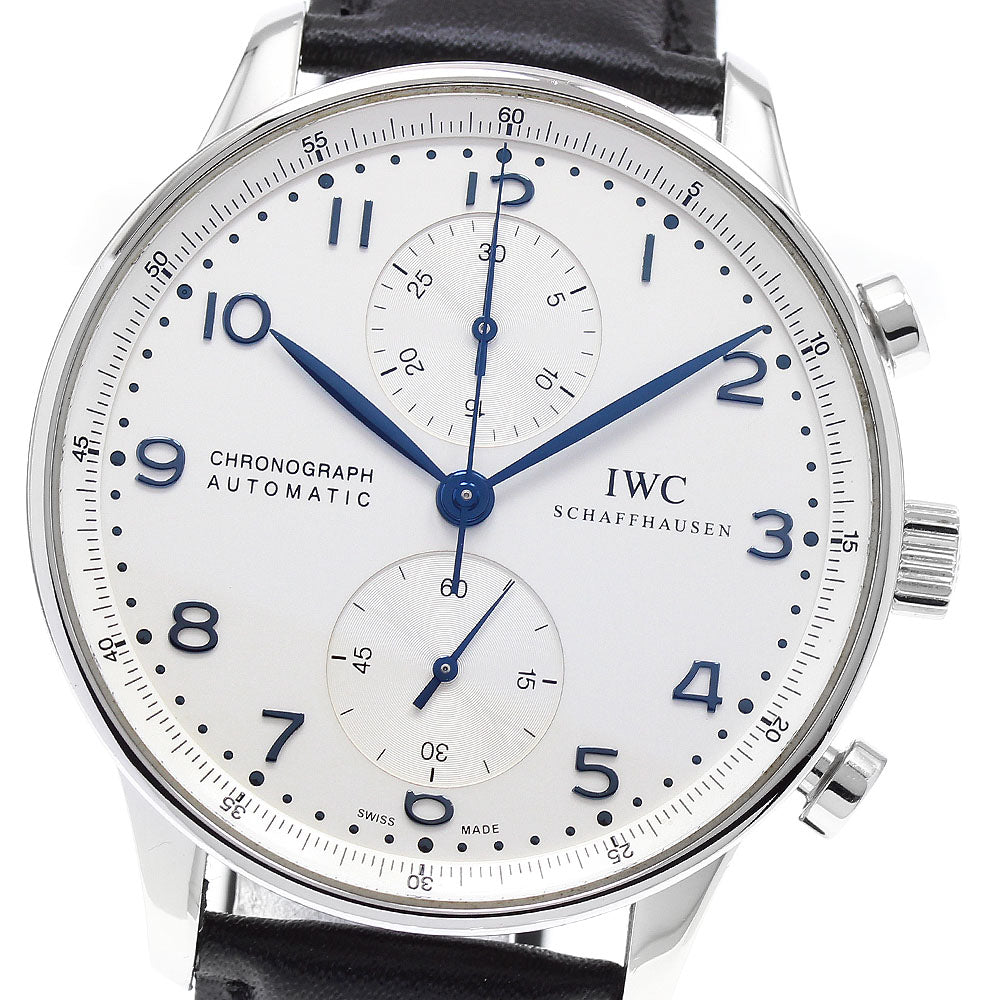 IWC SCHAFFHAUSEN Portugese IW371446 Silver Dial Automatic Men's Watch_894216