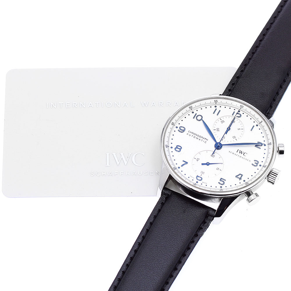 IWC SCHAFFHAUSEN Portugese IW371446 Silver Dial Automatic Men's Watch_894216