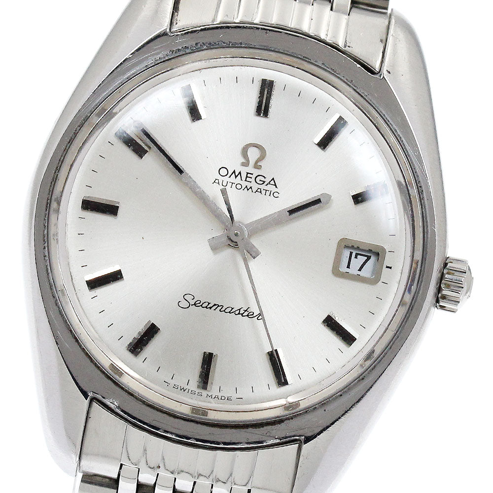 OMEGA Seamaster 166.067 Date Cal.565 Silver Dial Automatic Men's Watch_894228