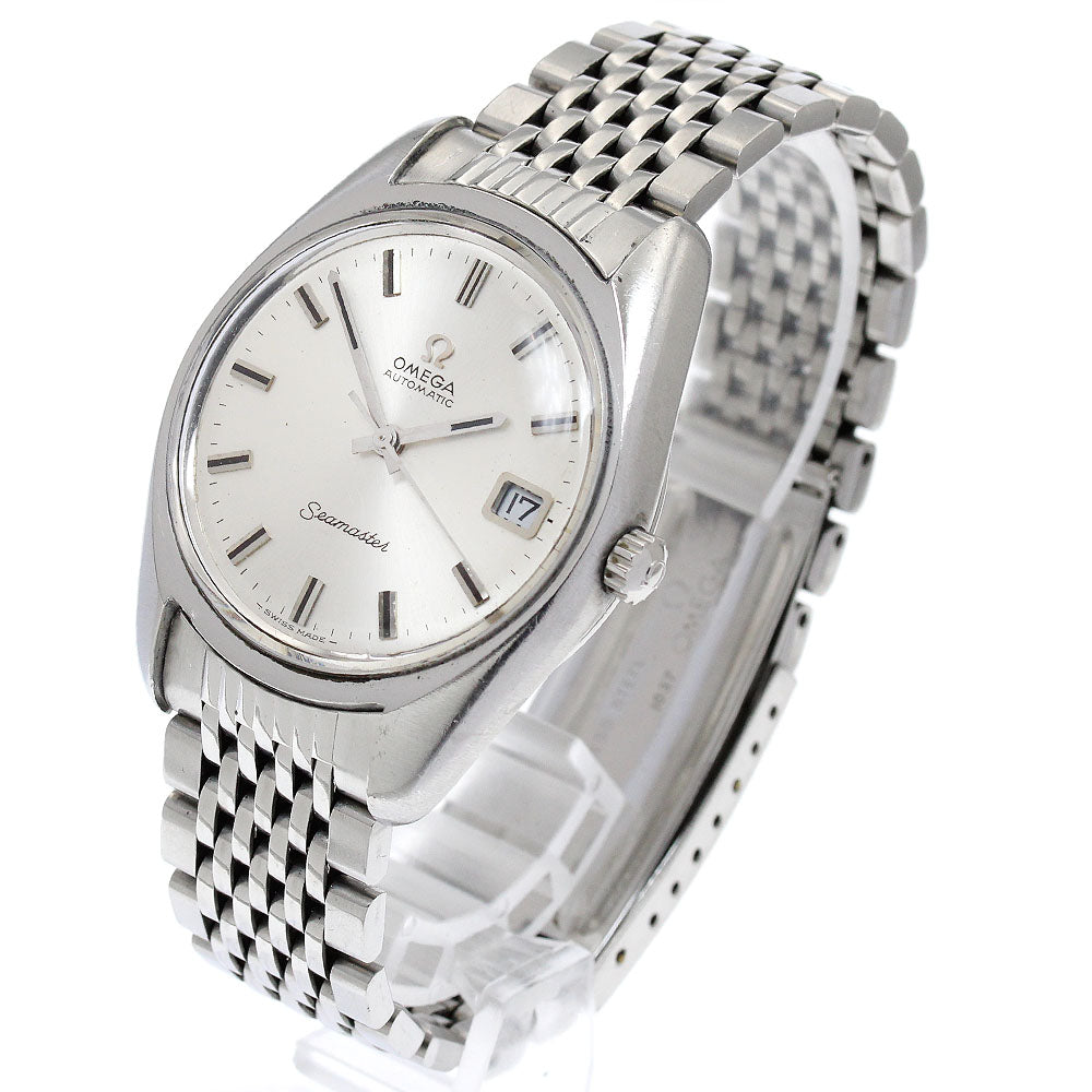 OMEGA Seamaster 166.067 Date Cal.565 Silver Dial Automatic Men's Watch_894228