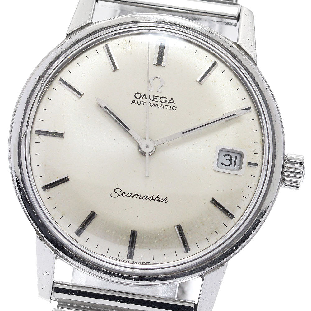 OMEGA Seamaster 166.037SP Date Cal.565 Silver Dial Automatic Men's Watch_894229