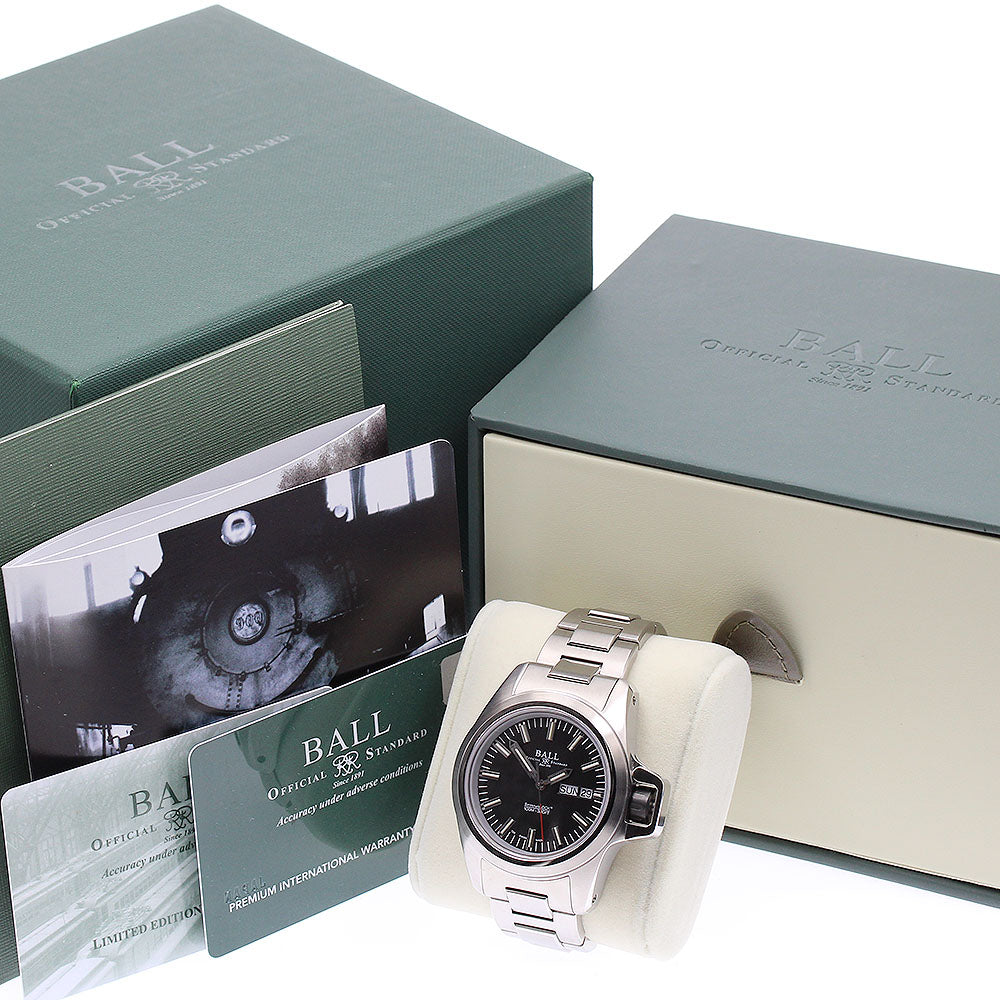 BALL WATCH Engineer Hydrocarbon NM3200C-SJ-BKSL Automatic Men's Watch_894238