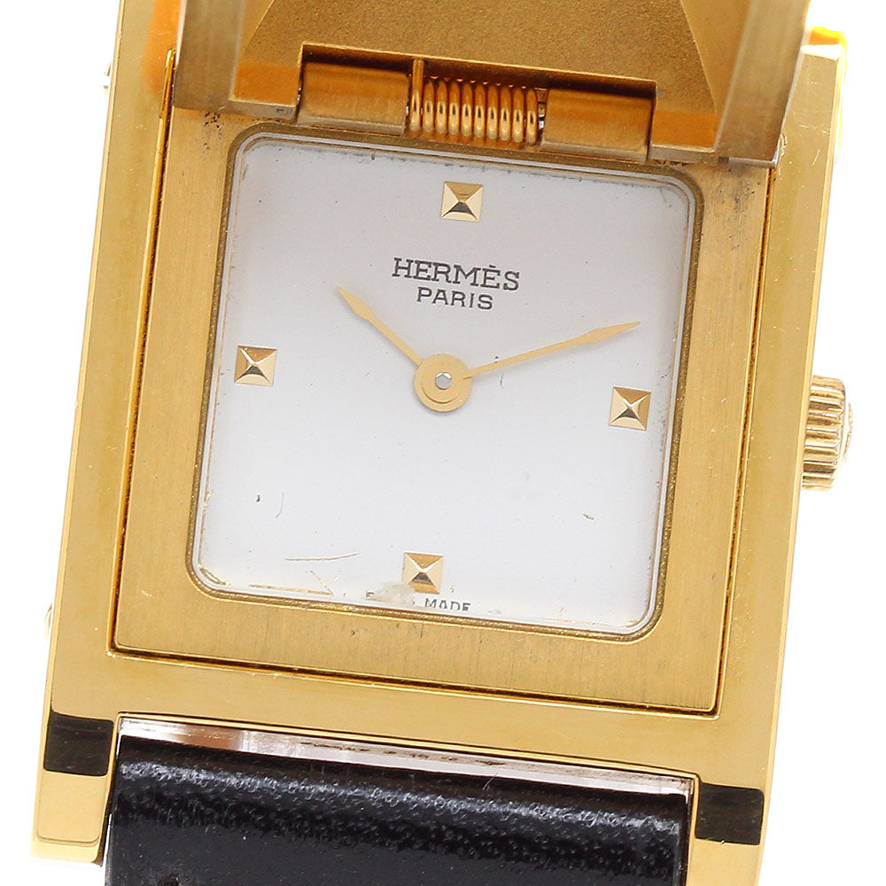 HERMES Medor White Dial Quartz Ladies Watch_894256
