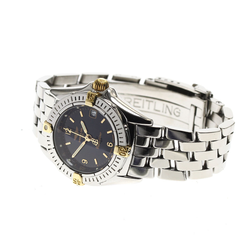 BREITLING Calistino B52045.1 Date black Dial Quartz Ladies Watch_894265