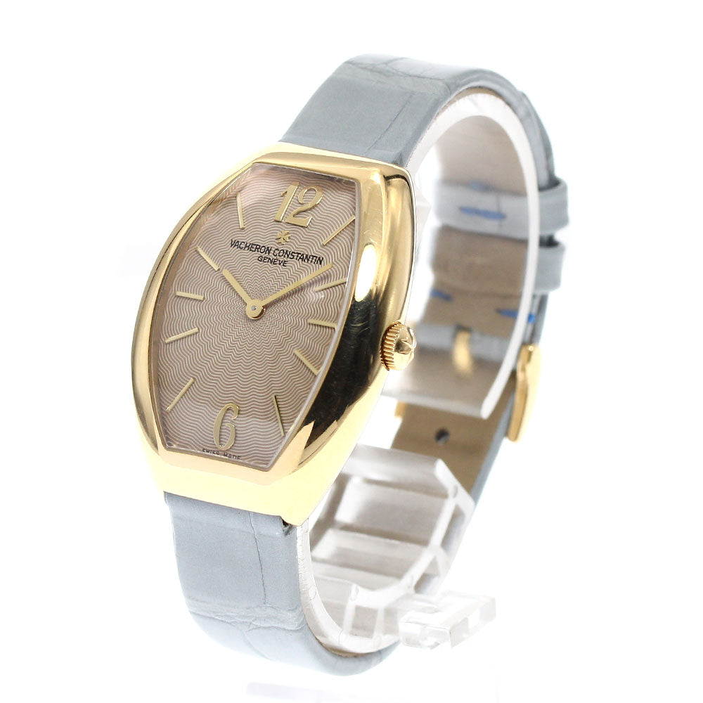 VACHERON CONSTANTIN Egery 25040 18K Yellow Gold beige Dial Quartz Ladies Watch_894278