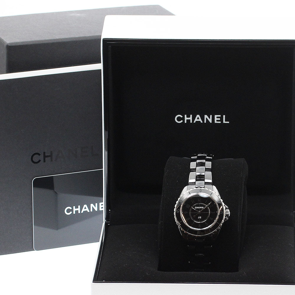 CHANEL J12 phantom H6346 black Dial Quartz Ladies Watch_894296