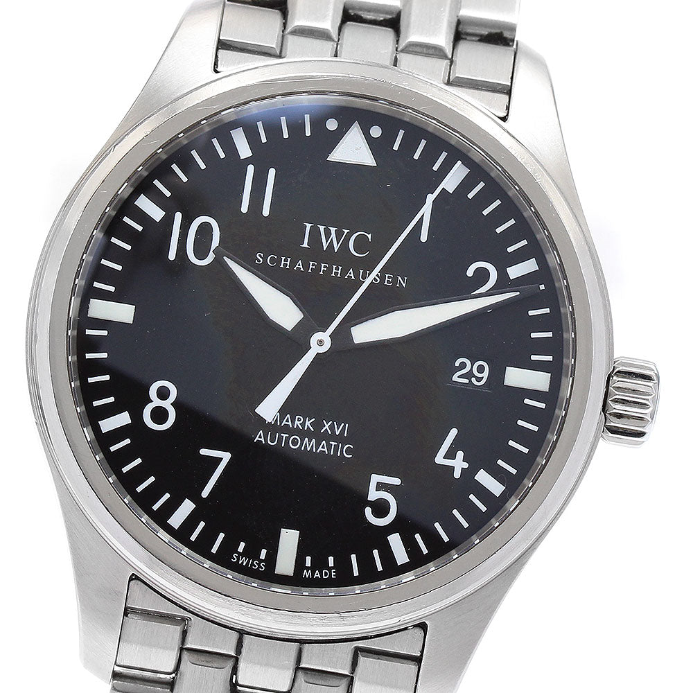 IWC SCHAFFHAUSEN Pilot Watch Mark XVI IW325504 Date Automatic Men's Watch_894298