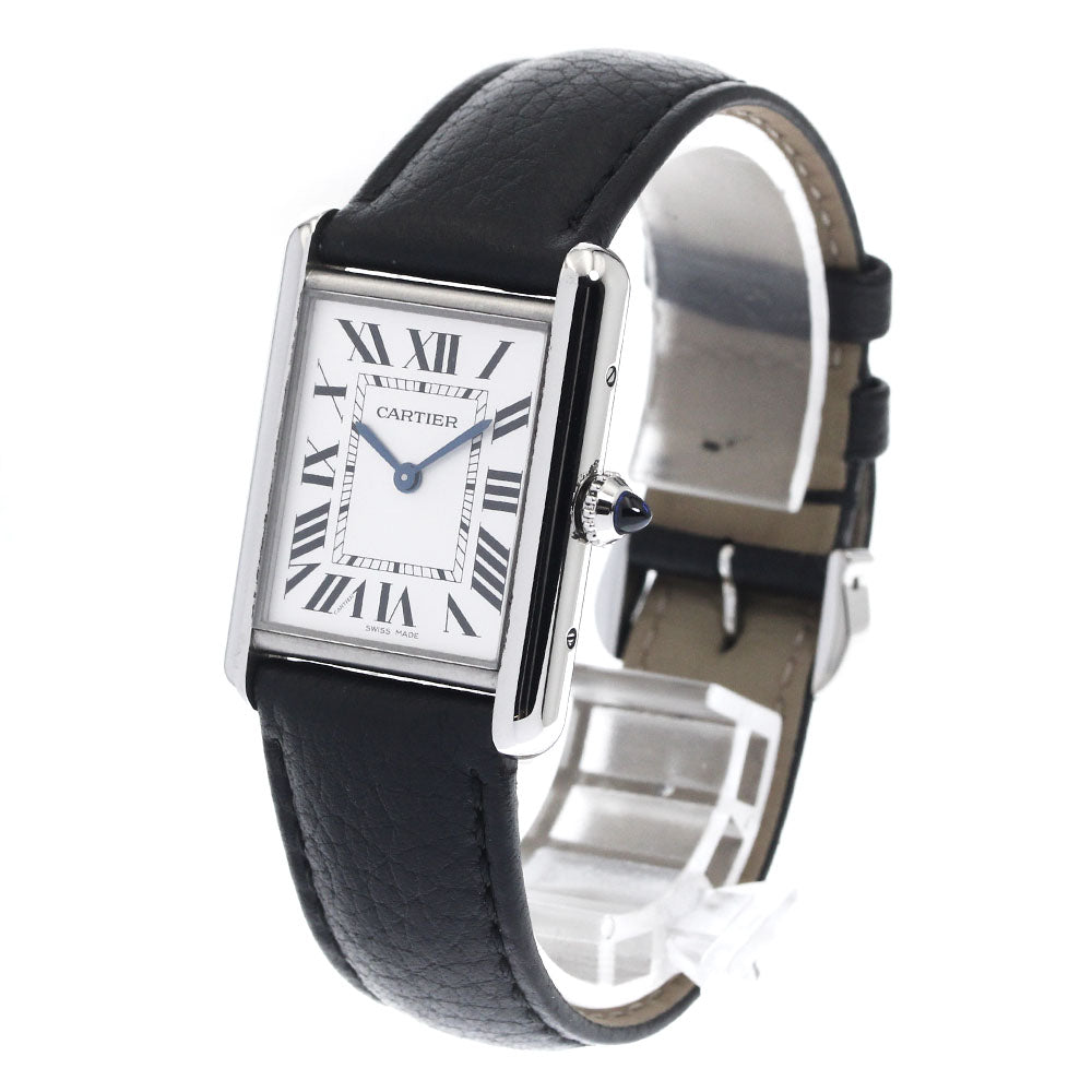 CARTIER tank mast LM WSTA0041 Silver Dial Quartz Men's Watch_894299