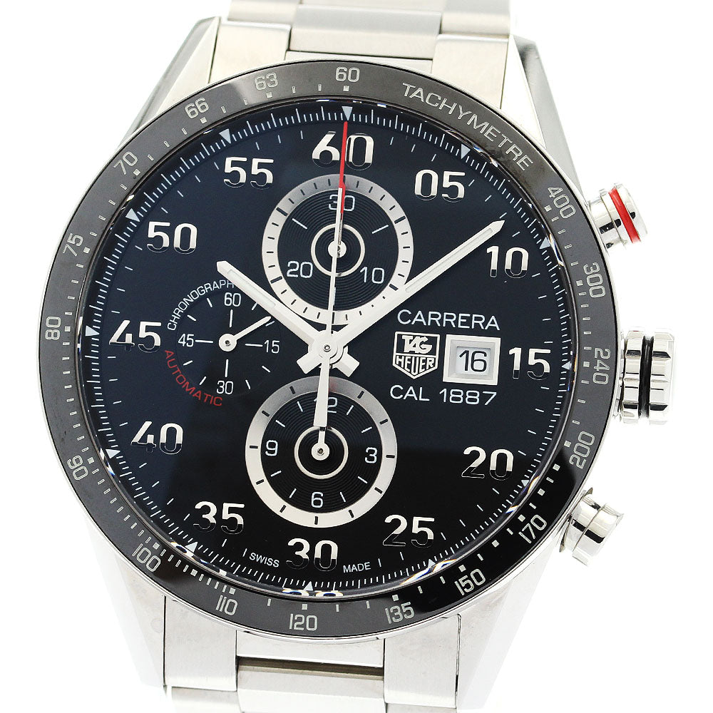 TAG HEUER Carrera CAR2A10-5 Chronograph black Dial Automatic Men's Watch_894308