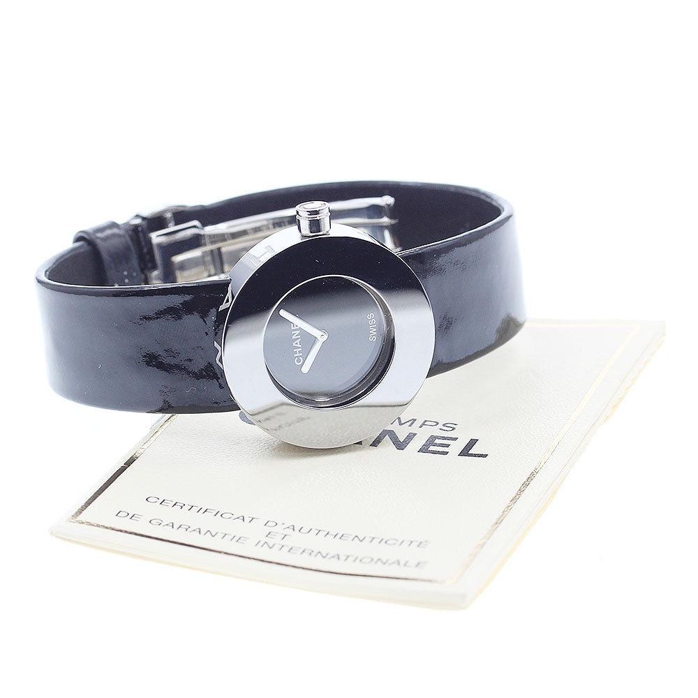 CHANEL La Ronde H0579 black Dial Quartz Ladies Watch_894313