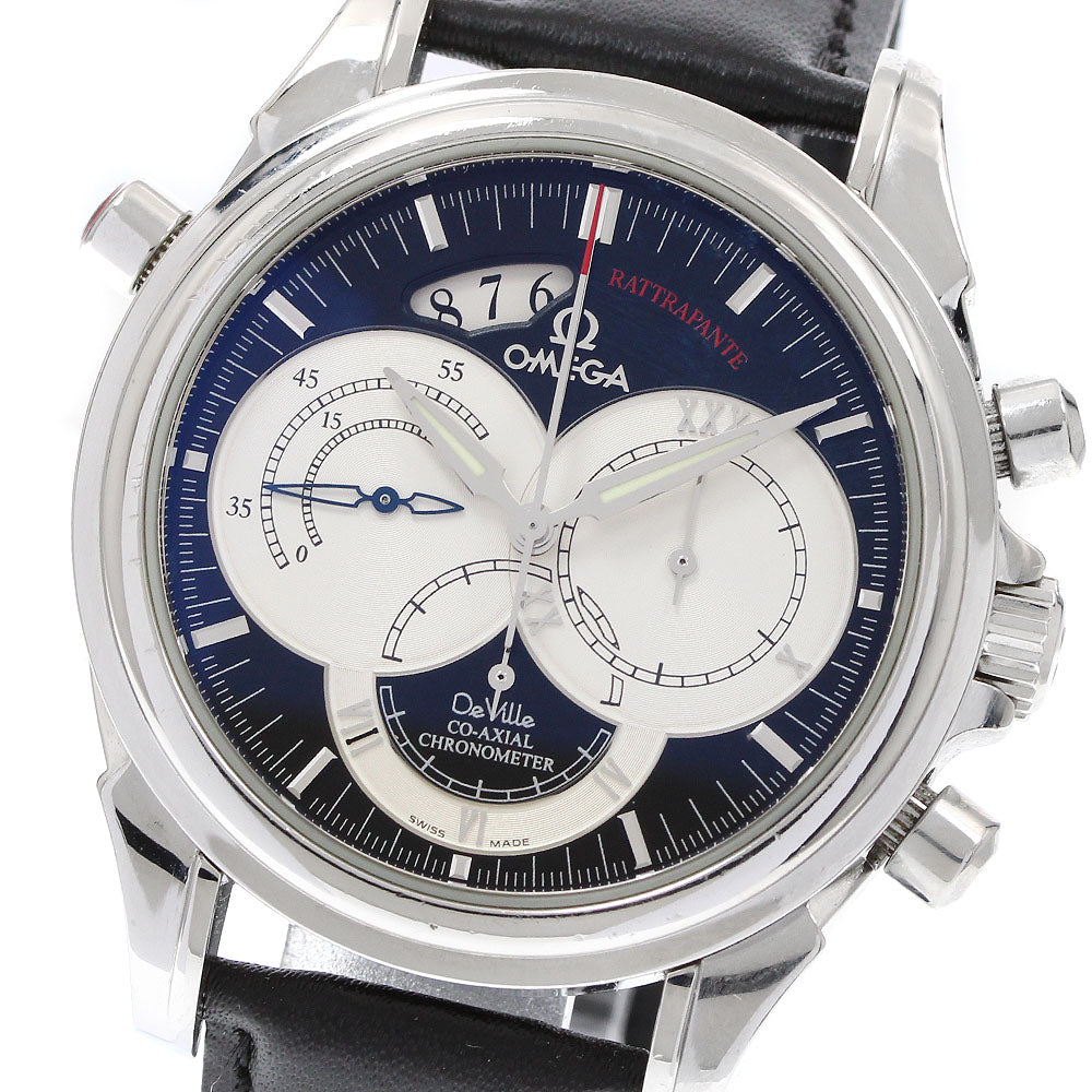 OMEGA De Ville Co-Axial Rattrapante 4847.50.31 Chronograph AT Men's Watch_894314