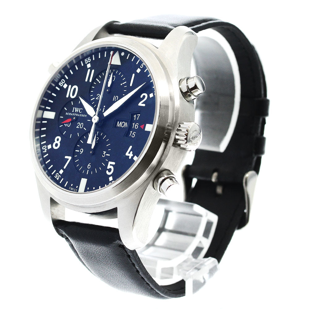 IWC SCHAFFHAUSEN Pilot watch IW377801 Double chronograph day-date AT_894340