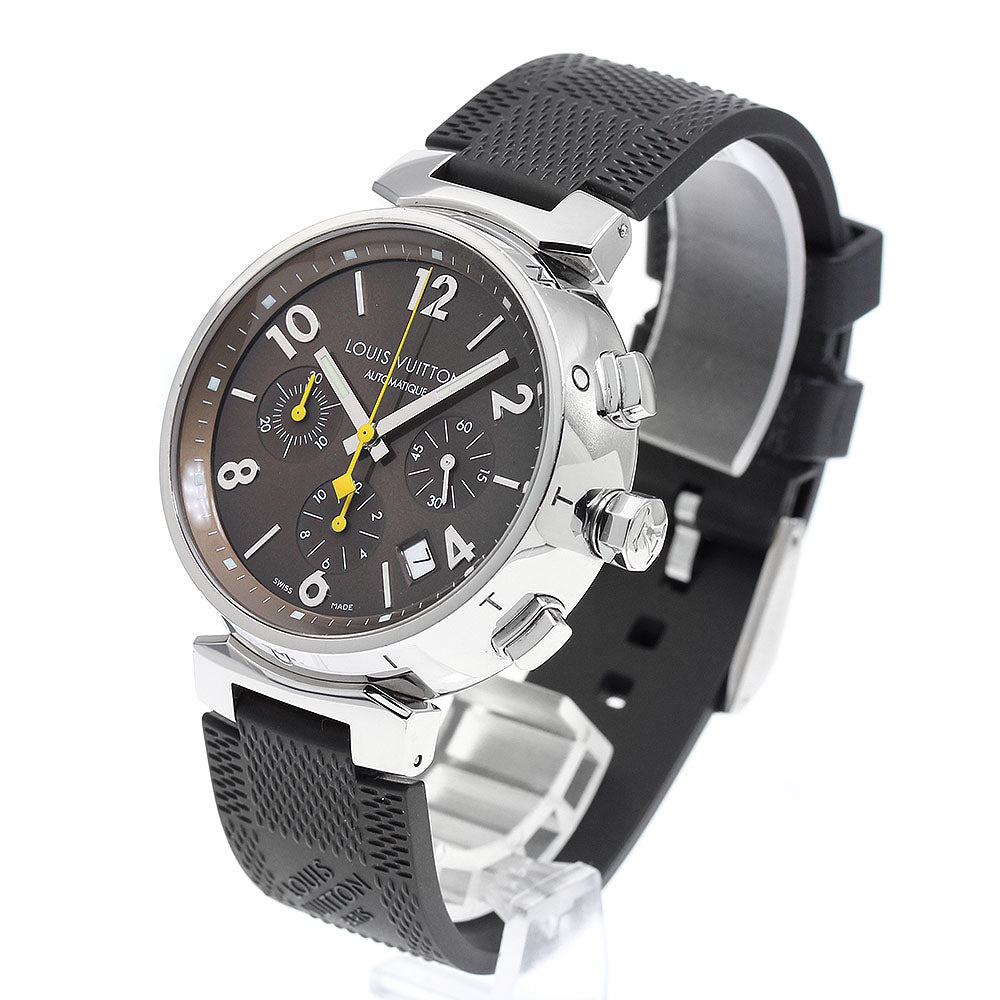 LOUIS VUITTON Tambour Q1121 Date Chronograph Automatic Men's Watch_894353