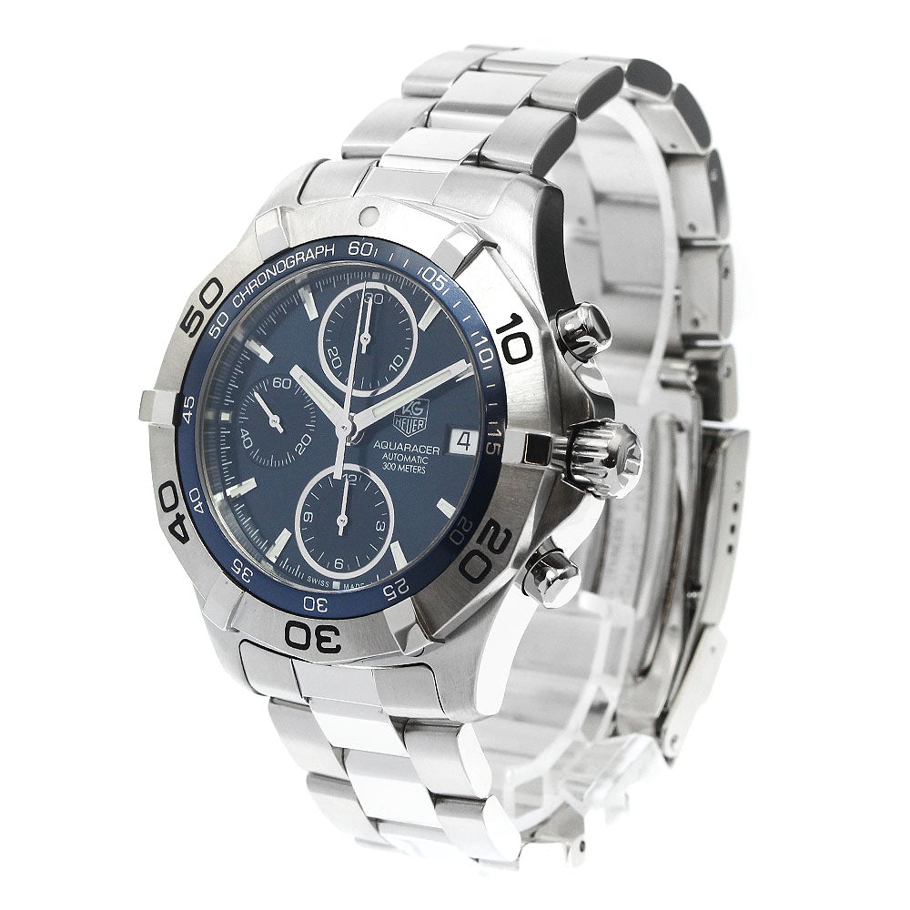 TAG HEUER Aquaracer CAF2112 Chronograph Navy Dial Automatic Men's Watch_894370