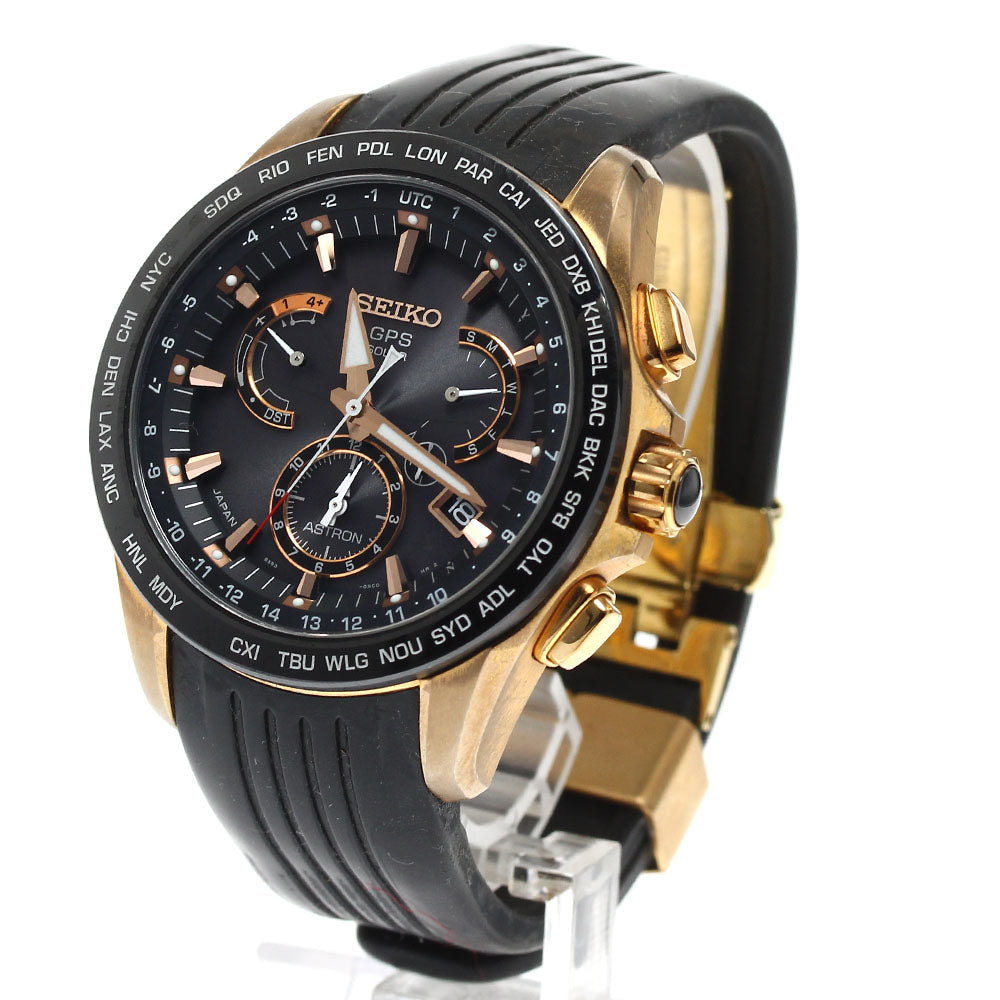 SEIKO Astron SBXB055/8X53-0AC0-2 Day date Solar Powered Radio Men's Watch_894383
