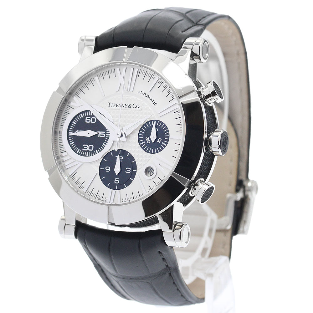 TIFFANY&Co. Atlas Gen Z1000.82.12A21A00A Chronograph Silver / Black Dial Automatic Men's Watch_894397