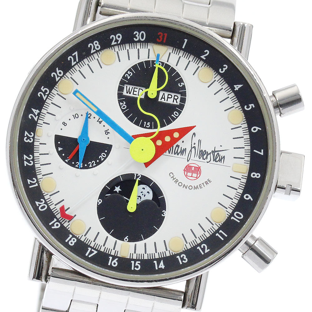 Alain Silberstein Chrono Classic Day date Automatic Men's Watch_894420