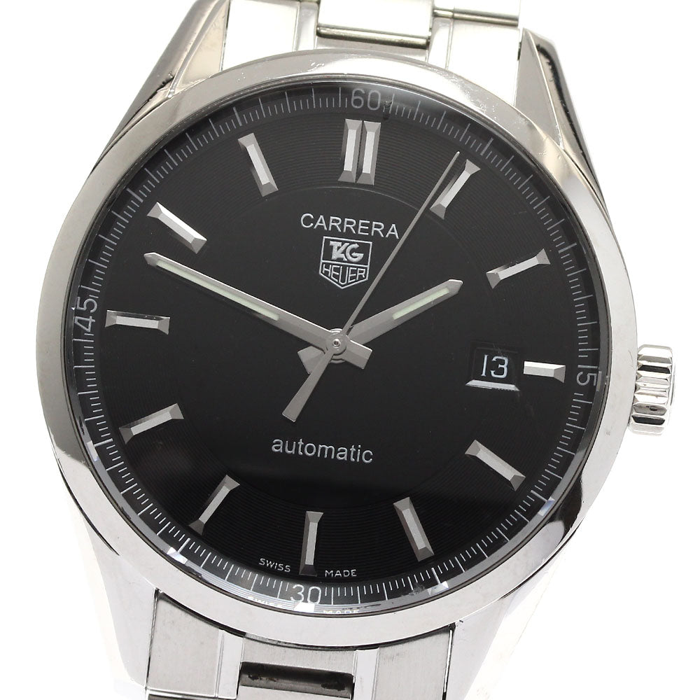 TAG HEUER Carrera WV211B-2 Date black Dial Automatic Men's Watch_887149