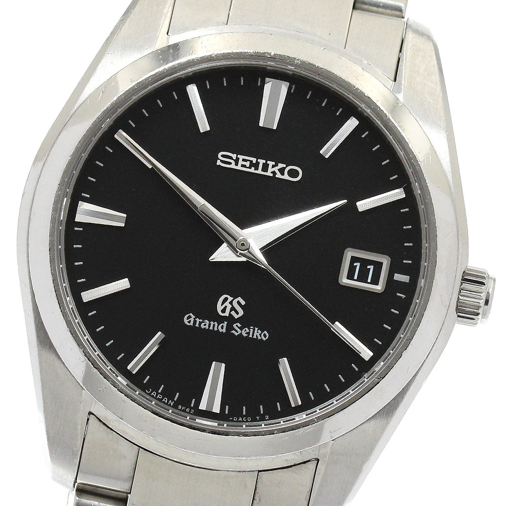 SEIKO Grand Seiko SBGX061/9F62-0AB0 Date black Dial Quartz Men's Watch_894432