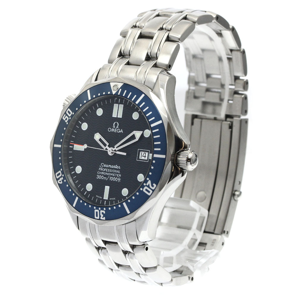 OMEGA Seamaster300 2531.80 Date Navy Dial Automatic Men's Watch_894436