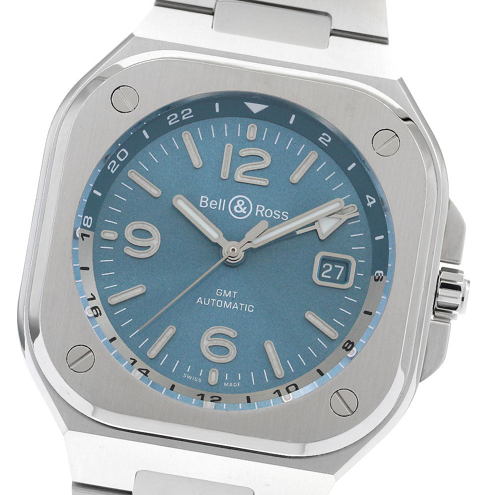 Bell＆Ross BR05 GMT SKY BLUE BR05G-PB-ST/SST Date Automatic Men's Watch_894446