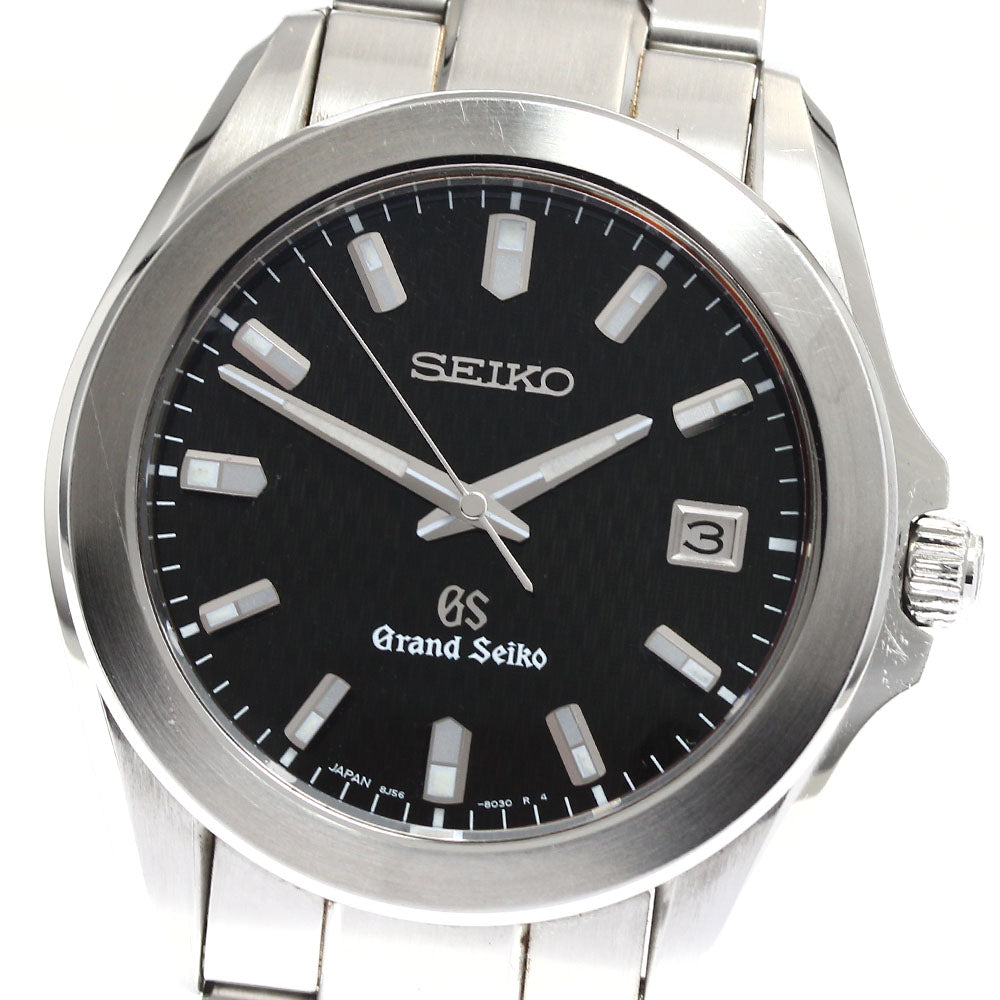 SEIKO Grand Seiko SBGF021/8J56-8020 Date black Dial Quartz Men's Watch_894450