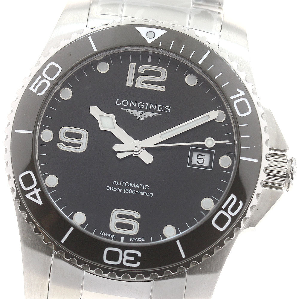 LONGINES Hydro Conquest L3.781.4 Date black Dial Automatic Men's Watch_894455