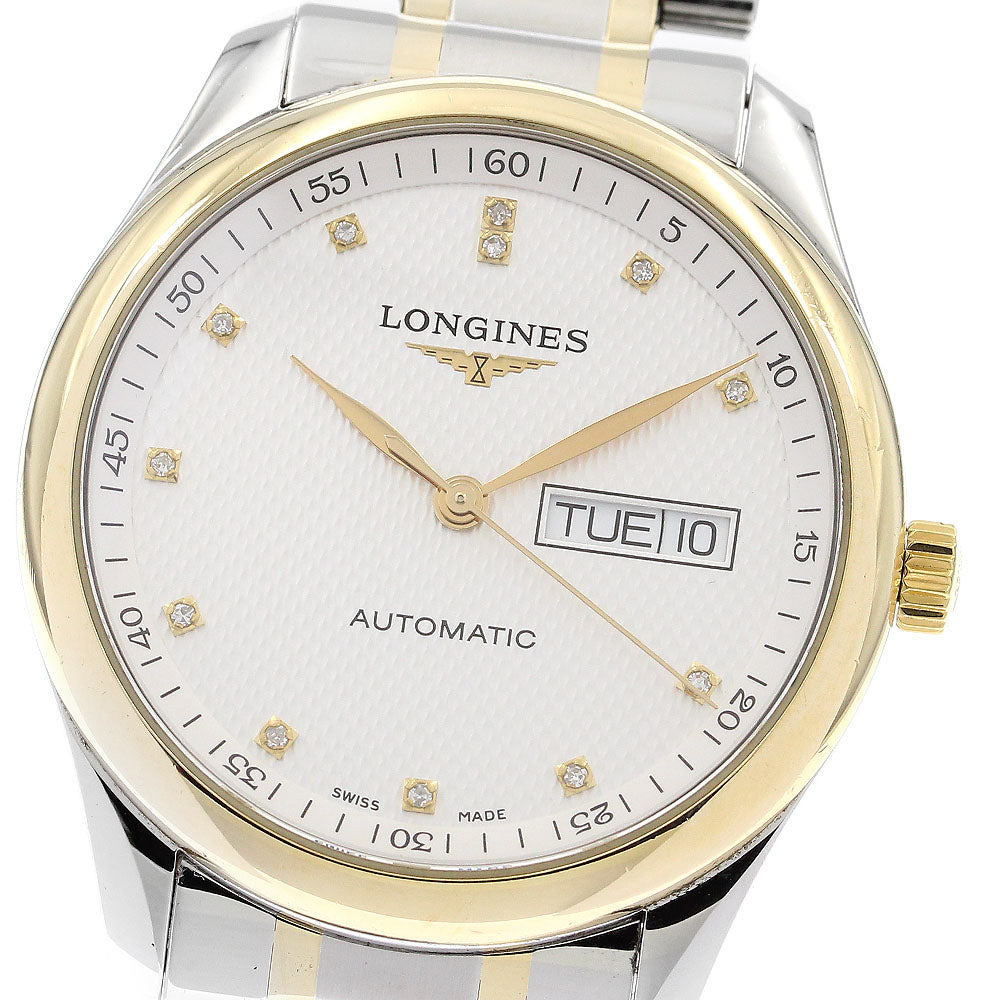 LONGINES Master collection L2.755.5 12P diamond Automatic Men's Watch_894472