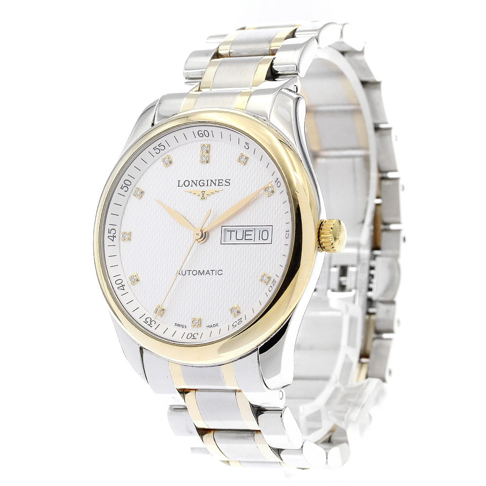 LONGINES Master collection L2.755.5 12P diamond Automatic Men's Watch_894472
