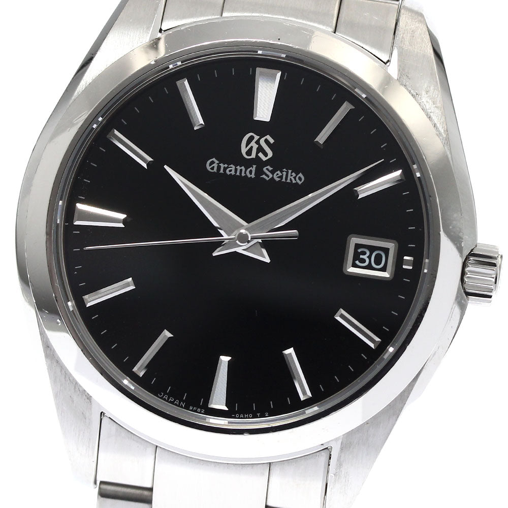 SEIKO Grand Seiko SBGV223/9F82-0AF0 Date black Dial Quartz Men's Watch_894532