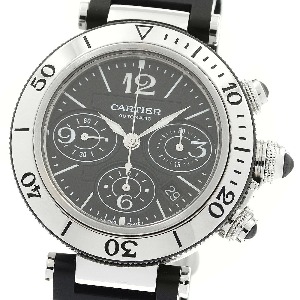CARTIER Pacha Sea timer W31088U2 Date Chronograph Automatic Men's Watch_894538