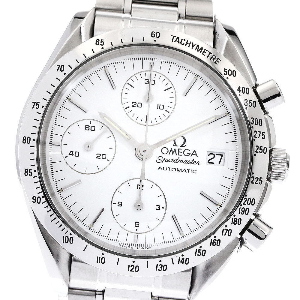 OMEGA Speedmaster 3511.20 Chronograph white Dial Automatic Men's Watch_894545