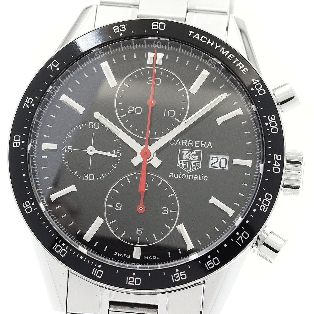 TAG HEUER Carrera CV2014-2 Chronograph Date black Dial Automatic Men's_894547