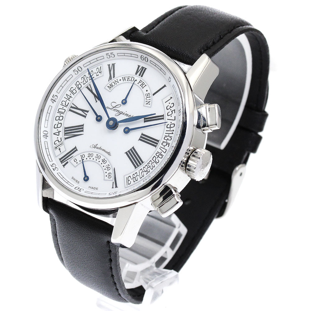 LONGINES Heritage Retrograde L4.797.4 Day date Automatic Men's Watch_894550