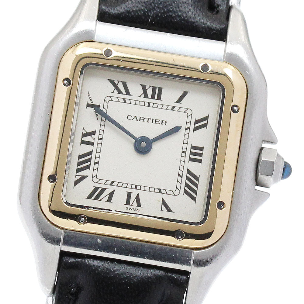CARTIER PANTHERE SM W250295D YG bezel Beige Dial Quartz Ladies Watch_894558