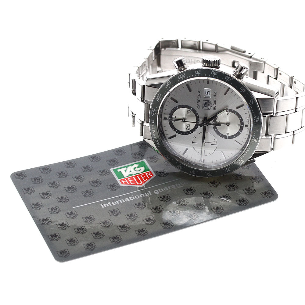 TAG HEUER Carrera CV2011 Chronograph Silver Dial Automatic Men's Watch_894561