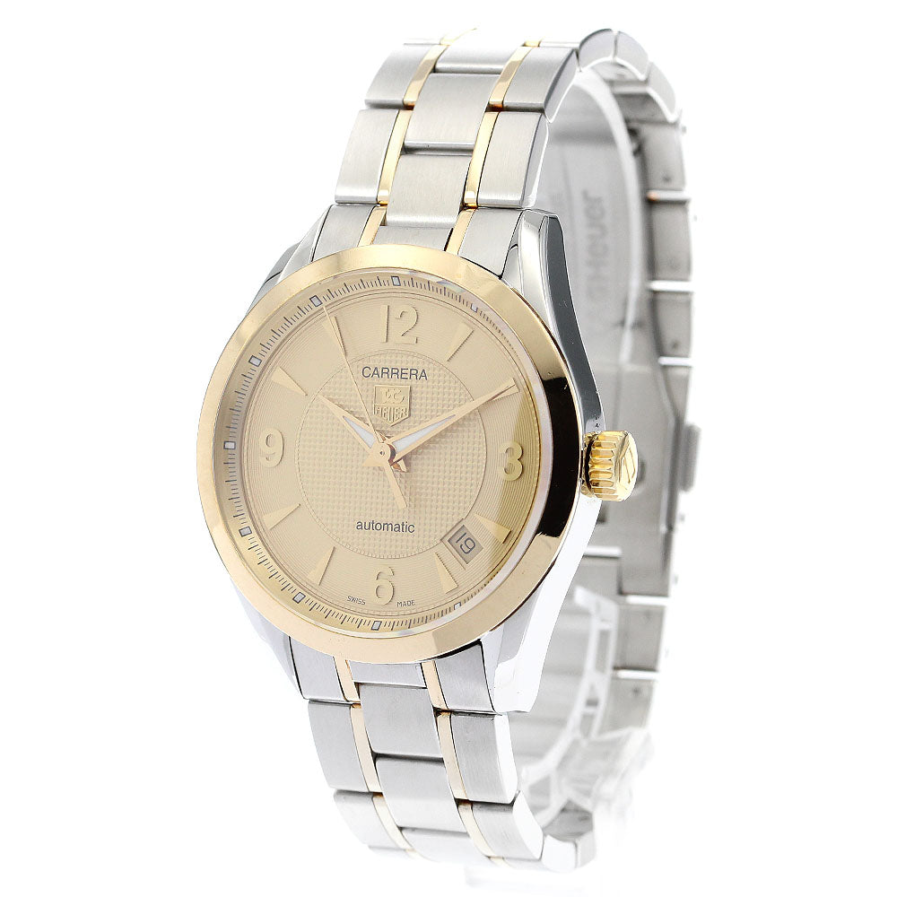 TAG HEUER Carrera WV2251 YG bezel date gold Dial Automatic Men's Watch_894562