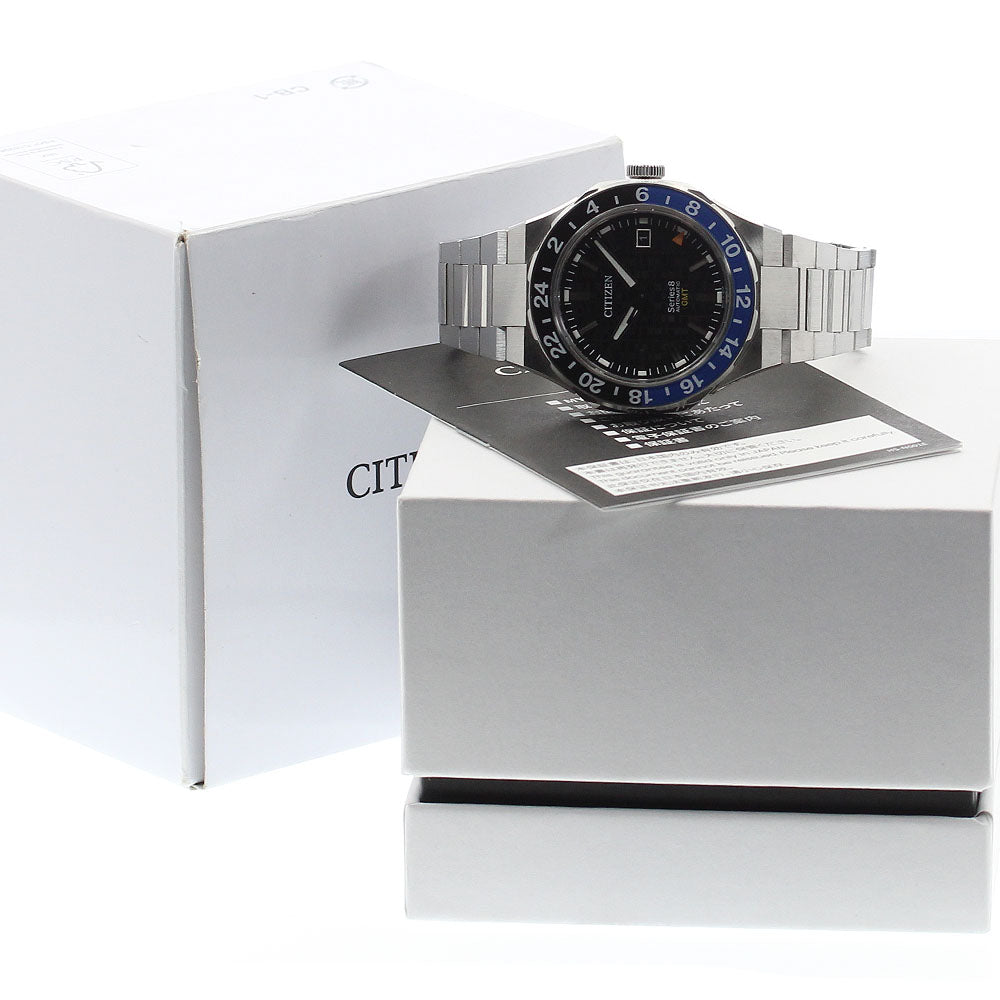 CITIZEN Series Eight NB6031-56E GMT date black Dial Automatic Men's Watch_894568