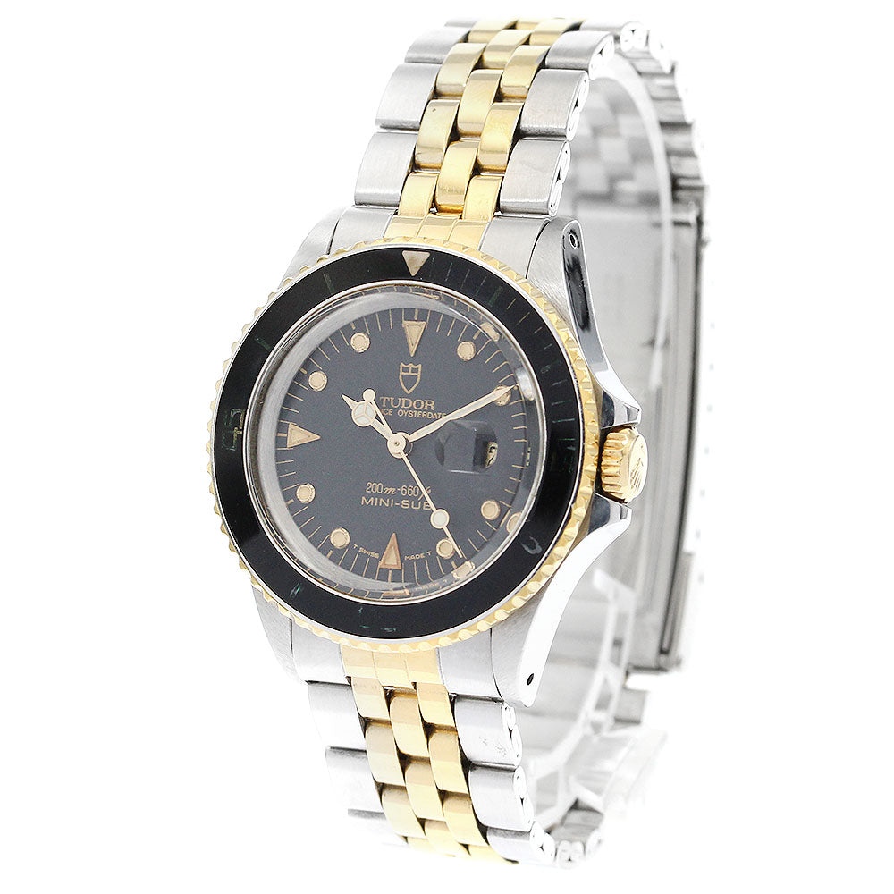 TUDOR Mini Sub Prince Oyster Date 73091 YG bezel Cal.2671 Automatic Boy's_894574