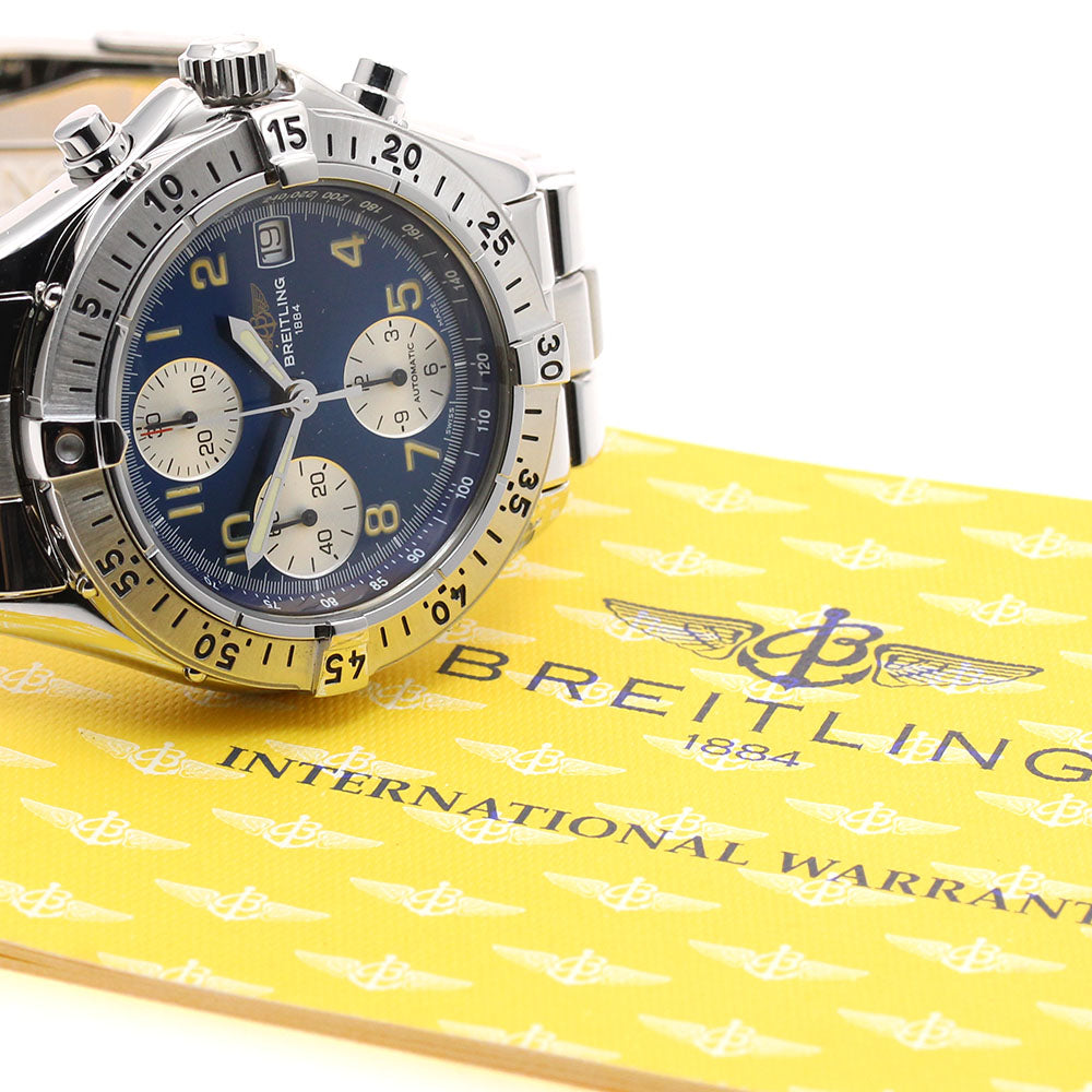 BREITLING Colt A13035 Chronograph Blue Dial Automatic Men's Watch_894584